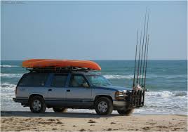 Truck on beach