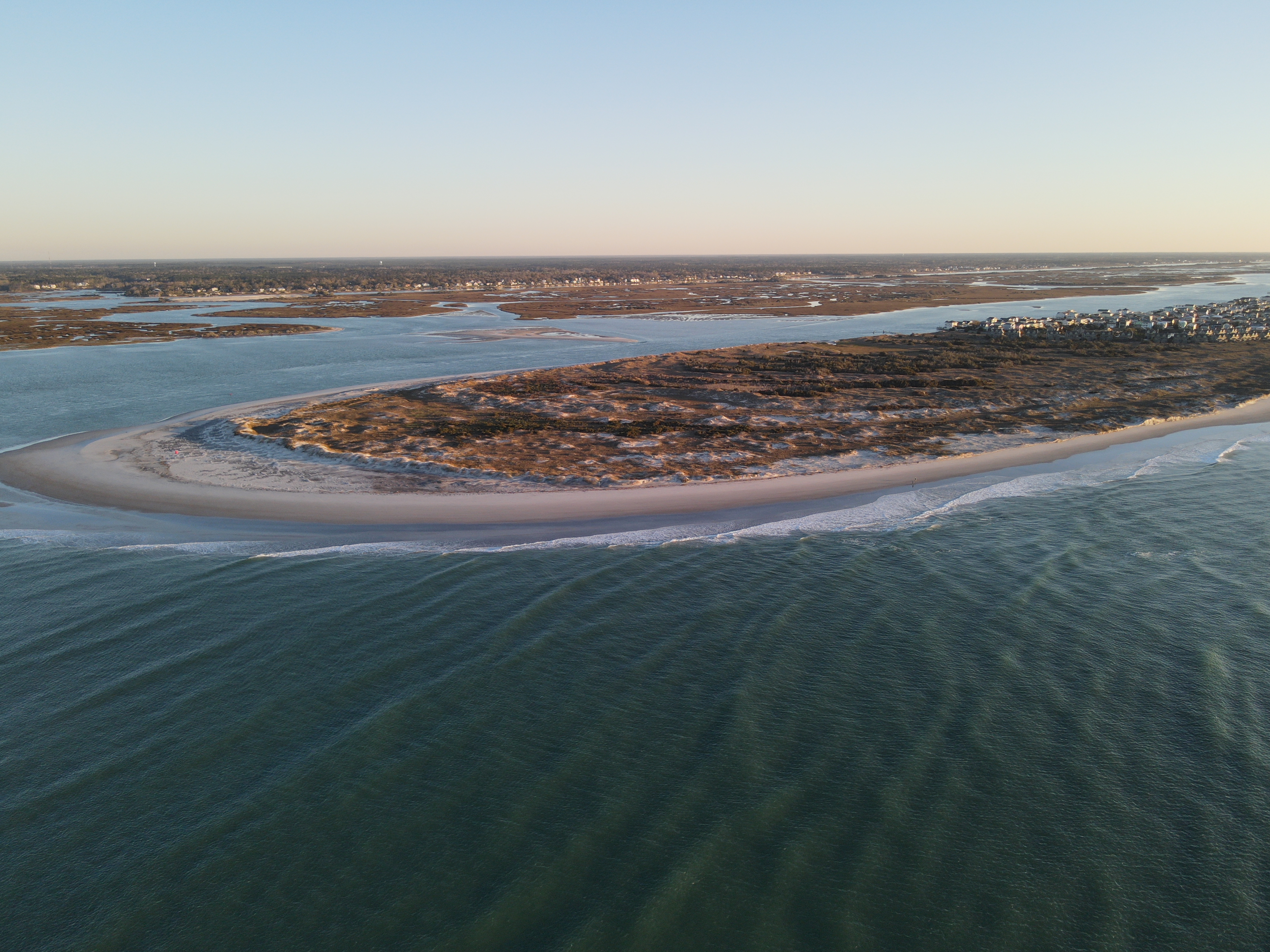 aerial view of Topsail Beach aerial view of Topsail Beach